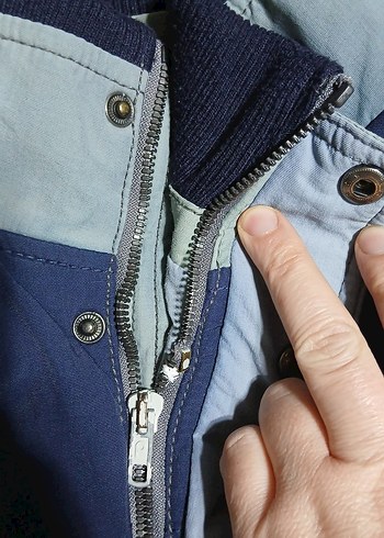 Erkek Gri Kolsuz Yelek - Görsel 5