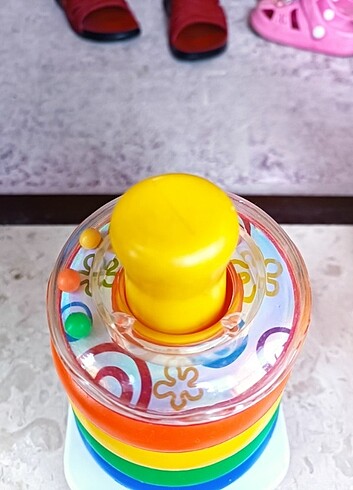  Beden Fisher Price renkli halkalar 