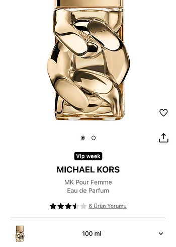 Michael Kors MK Pour Femme 100 ml Kadın Parfümü