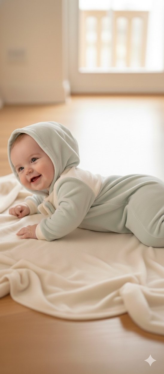 Nakışlı Fiyonklu Bebek Tulumu - Görsel 2