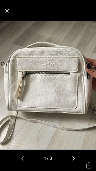ZARA BEYAZ ÇANTA