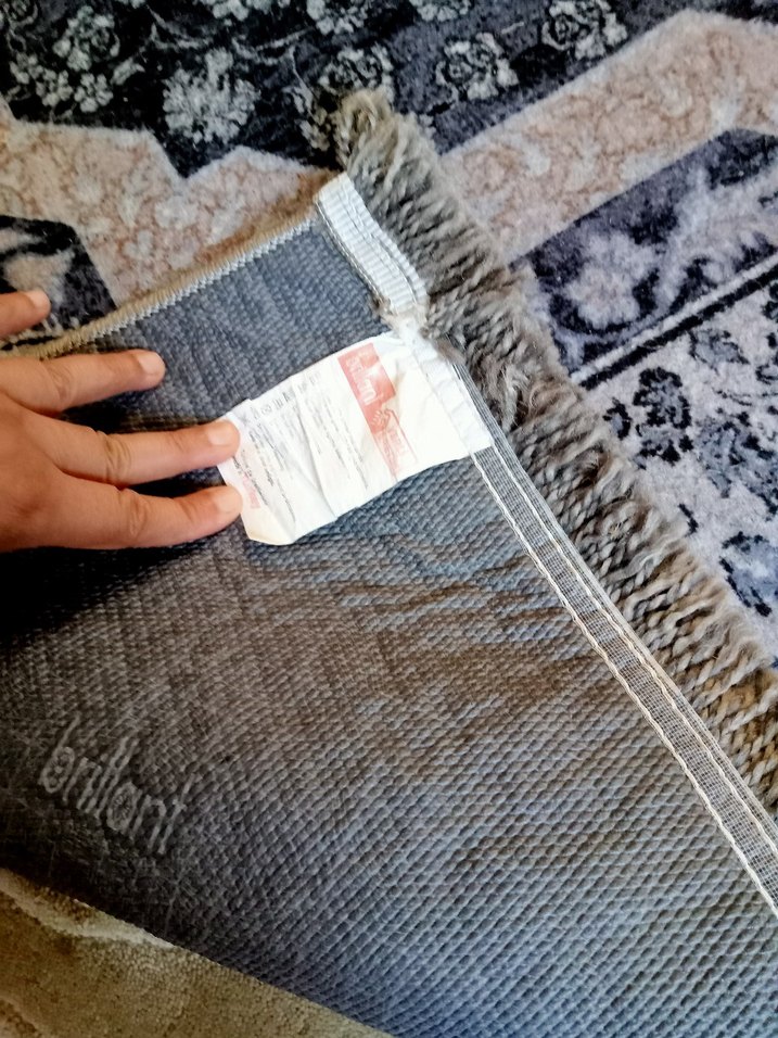 Diger Gri Desenli Klasik Halı - Görsel 3