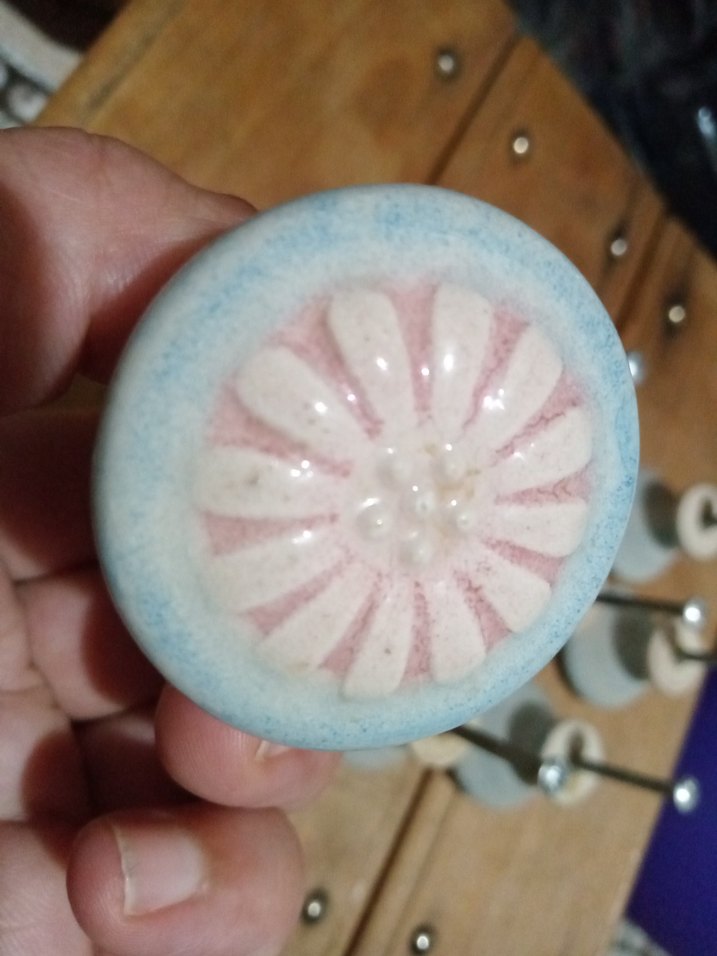 Pastel Turkuaz Seramik Dolap Kulpları - Görsel 5