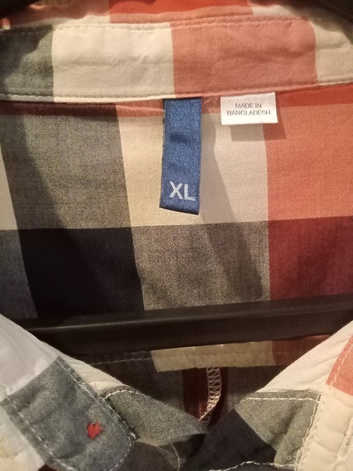 H&M ekoseli gömlek - Görsel 3