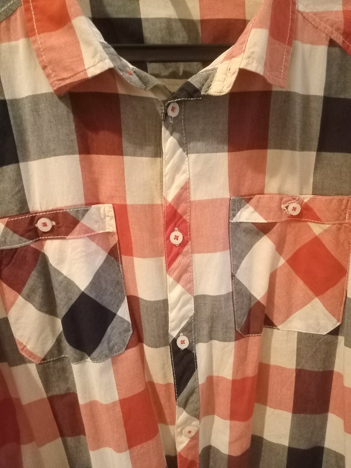 H&M ekoseli gömlek - Görsel 2