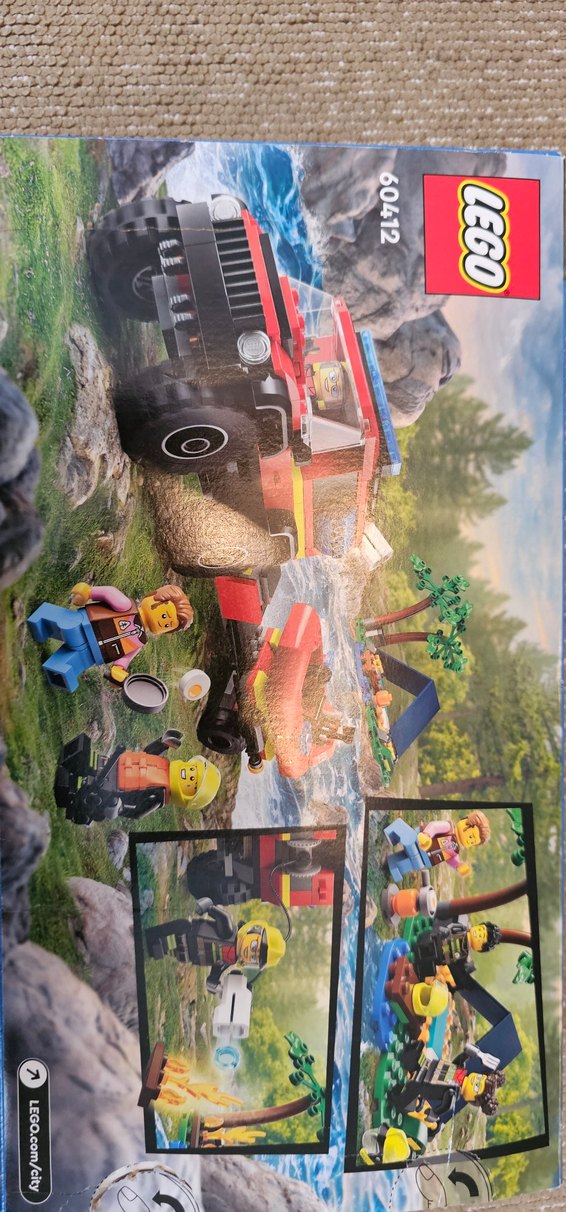 LEGO City 60412  4x4 İtfaiye Kamyonu ve Kurtarma Botu - Görsel 2