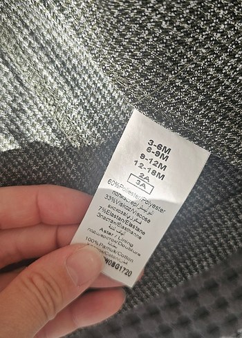 Erkek Çocuk haki Keten Düğmeli Ceket - Görsel 2