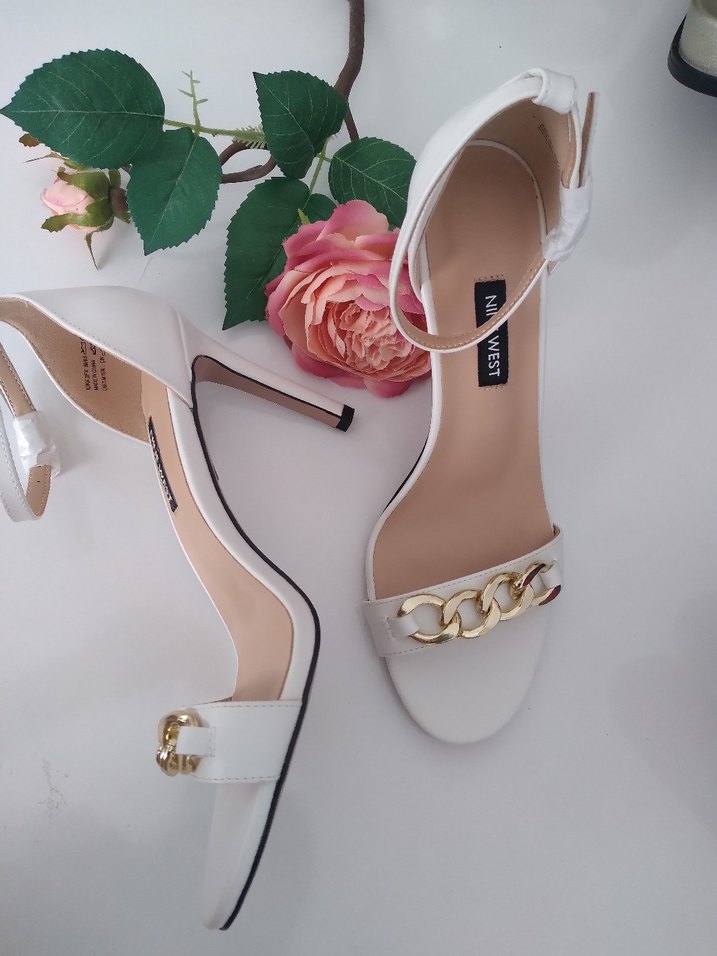 Nine west orjinal sıfır ürün BeyazTopuklu Kadın Ayakkabı - Görsel 5