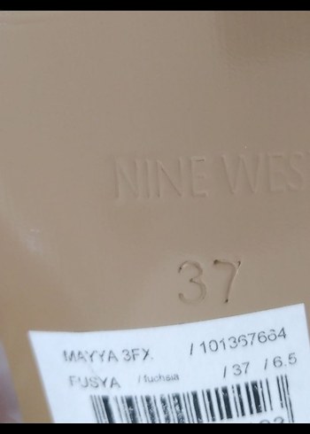 Nine west orjinal sıfır terlik - Görsel 6