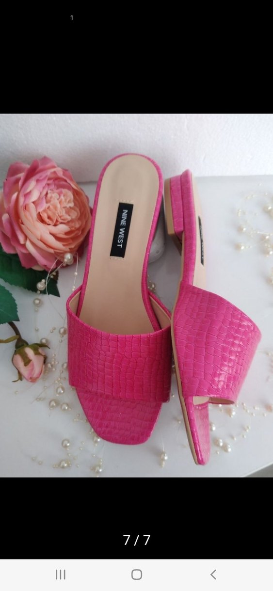 Nine west orjinal sıfır terlik - Görsel 5