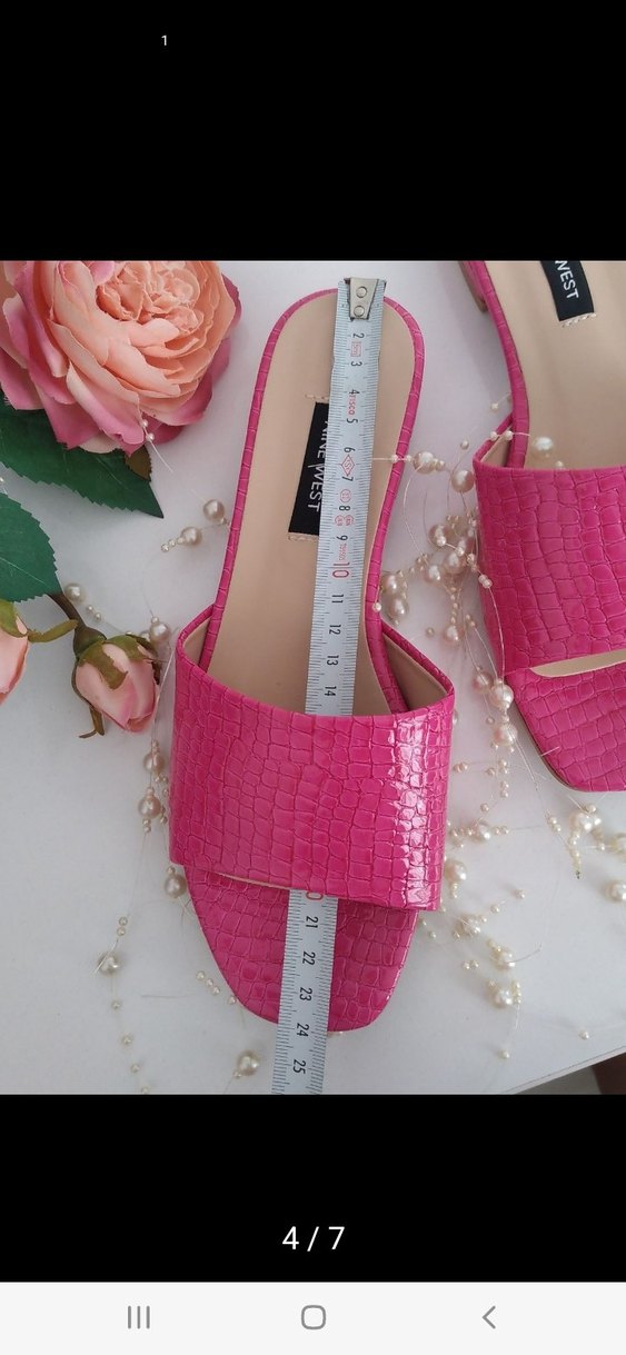 Nine west orjinal sıfır terlik - Görsel 3