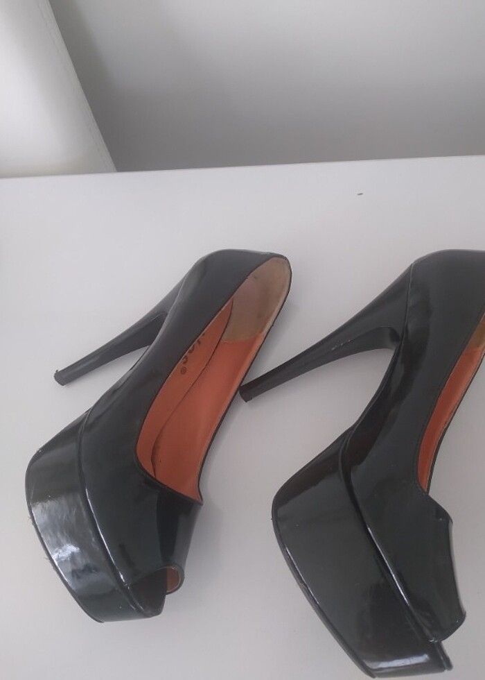 Yüksek topuk rugan ayakkabı - Görsel 3