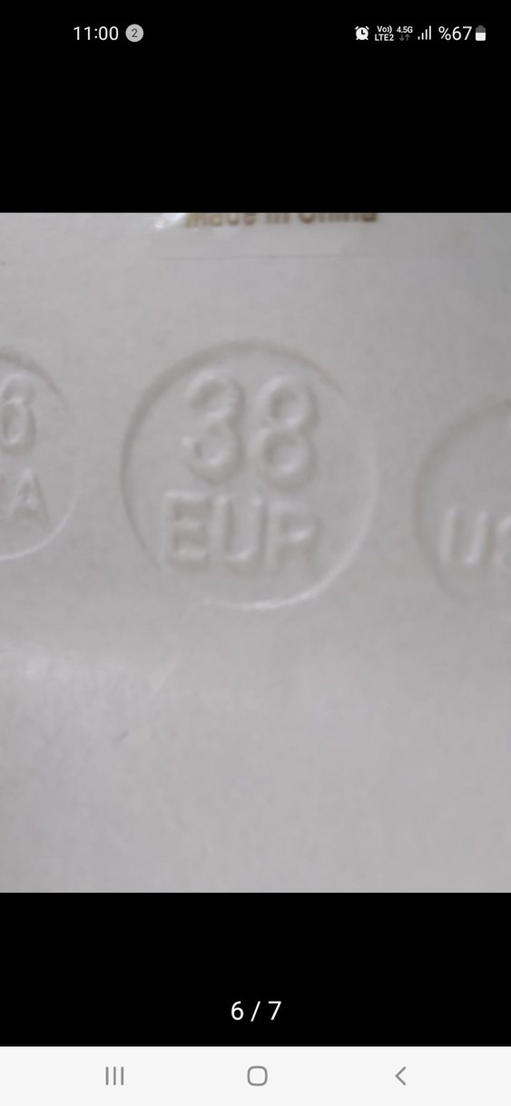 polaris Platform Sandalet **sıfır ürün - Görsel 5