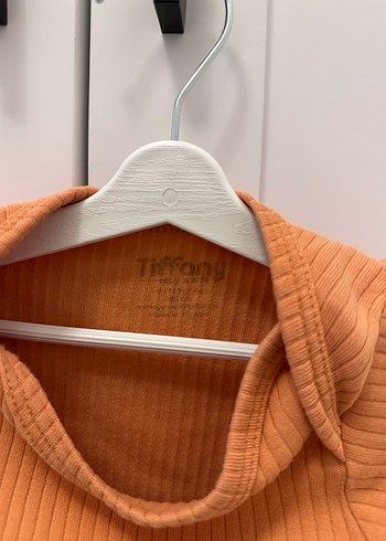 Bebek Uzun Kollu Turuncu Body - Görsel 2