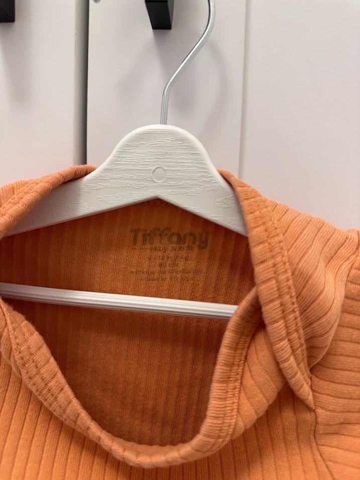 Bebek Uzun Kollu Turuncu Body - Görsel 2