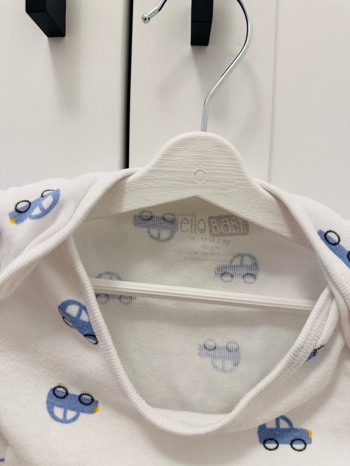 Uzun Kollu Pamuklu Erkek Bebek Body - Görsel 2