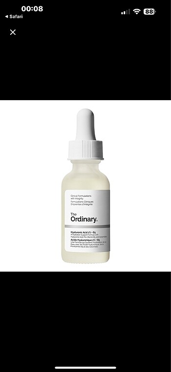 Ordinary Hyaluronic Acid 30 ml - Görsel 2
