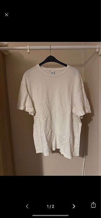 Zara kısa kollu erkek tişört