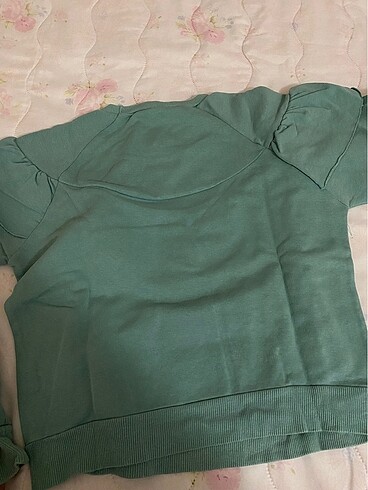 s Beden turkuaz Renk Yeşil Bluz