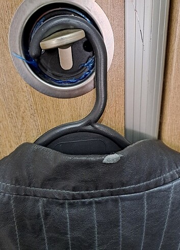 Vintage Deri Ceket - Görsel 4