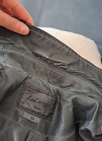 Vintage Deri Ceket - Görsel 5