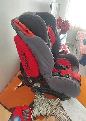 Kırmızı Gri Çocuk Oto Koltuğu - Görsel 2
