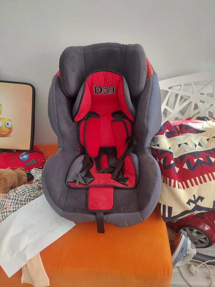 Kırmızı Gri Çocuk Oto Koltuğu - Görsel 3