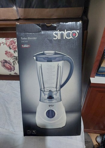 Sinbo Turbo Blender Beyaz - Görsel 2
