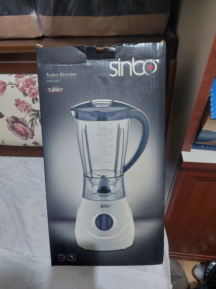 Sinbo Turbo Blender Beyaz - Görsel 2