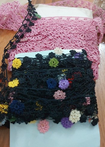 Bohem Mor Dantel Şerit - Görsel 4