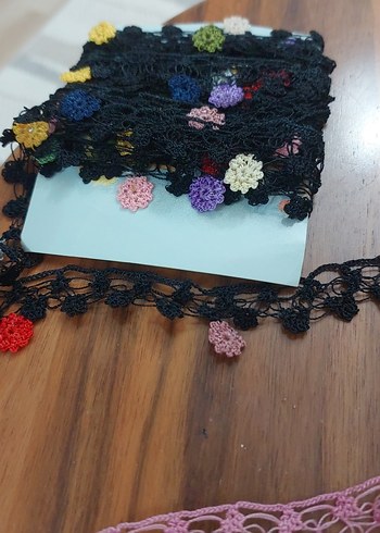 Bohem Mor Dantel Şerit - Görsel 2