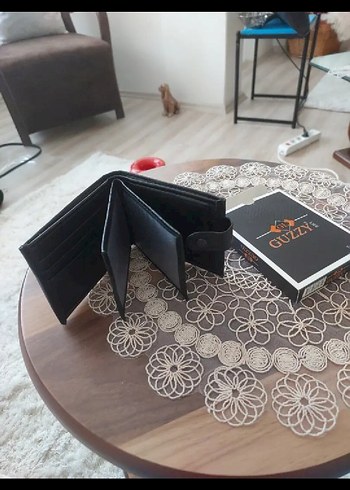 Siyah Baskılı Erkek Cüzdanı - Görsel 6