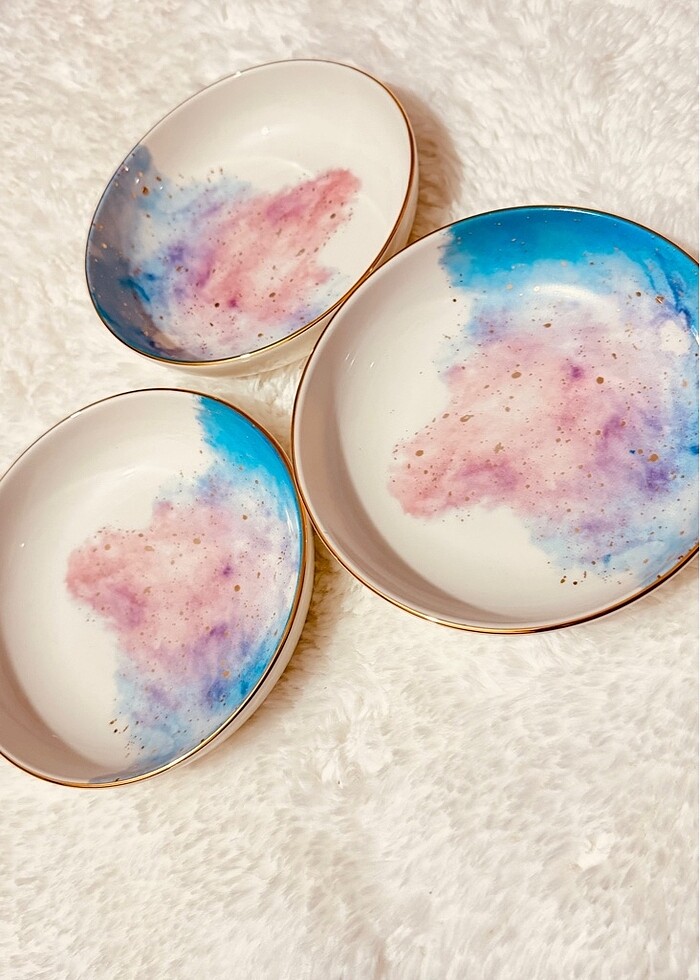 Porland Cosmos Kase 17 cm 3 adet - Görsel 2