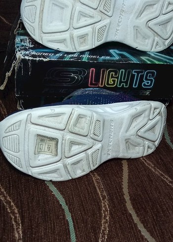 skechers ışıklı kız çocuk ayakkabı - Görsel 8