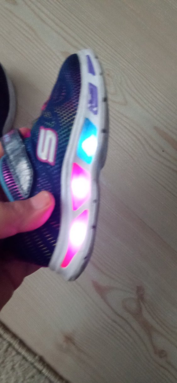 skechers ışıklı kız çocuk ayakkabı - Görsel 5