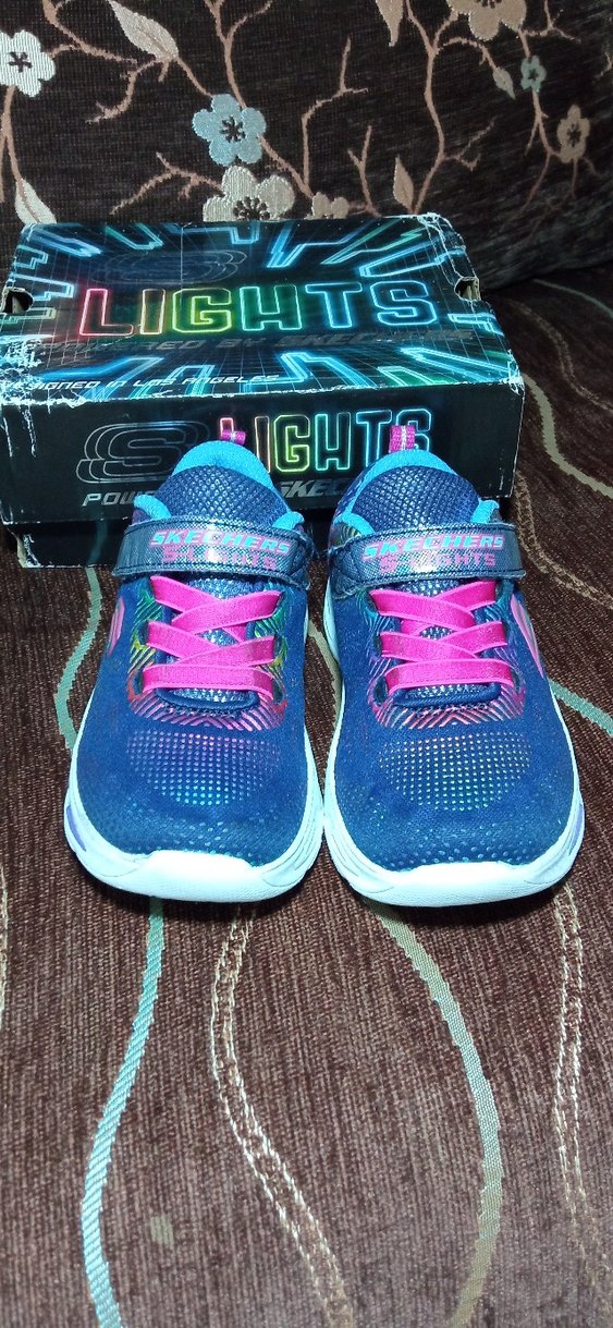 skechers ışıklı kız çocuk ayakkabı - Görsel 2