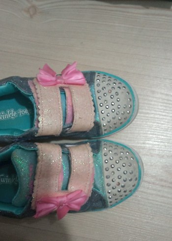 skechers ışıklı kız çocuk ayakkabı - Görsel 4