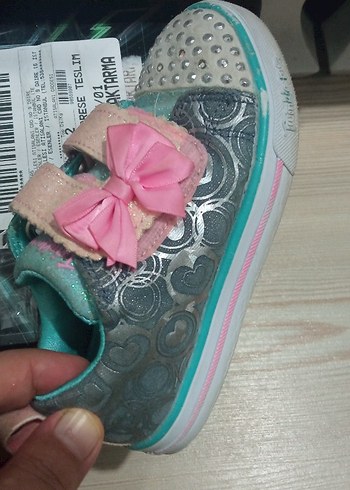 skechers ışıklı kız çocuk ayakkabı - Görsel 8