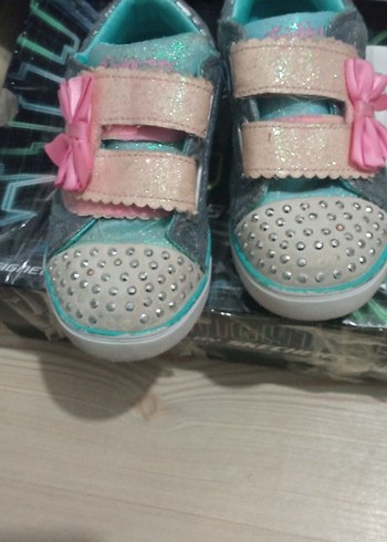 skechers ışıklı kız çocuk ayakkabı - Görsel 2