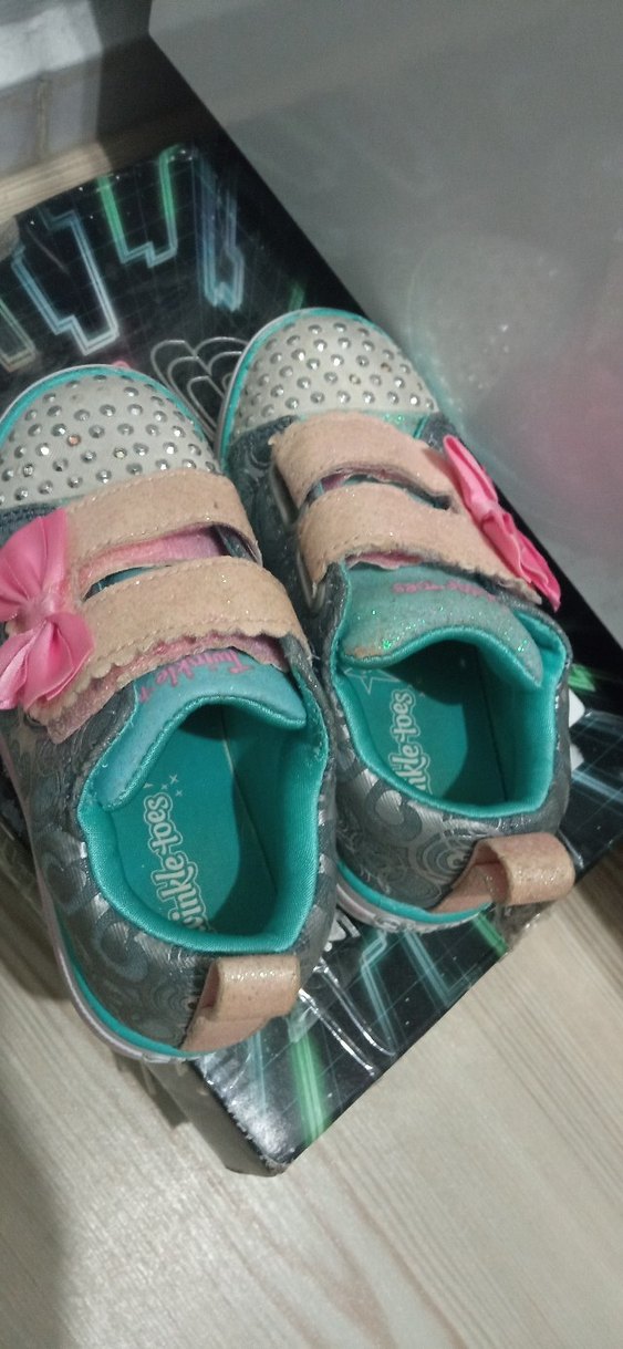 skechers ışıklı kız çocuk ayakkabı - Görsel 5