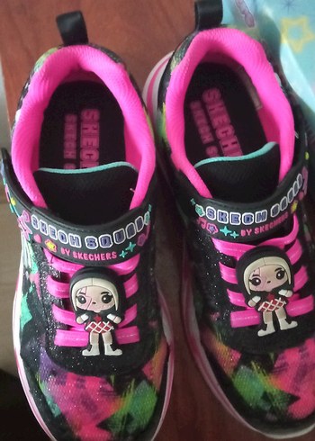 skechers kız çocuk ayakkabı - Görsel 6