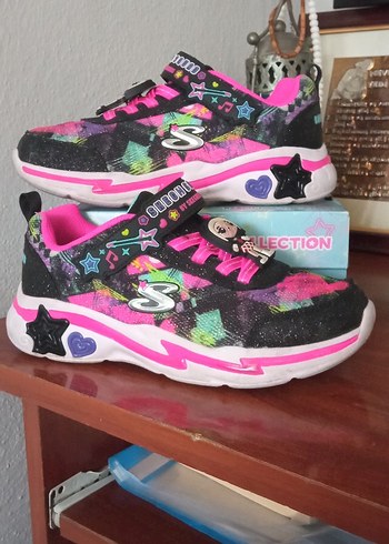 skechers kız çocuk ayakkabı - Görsel 2