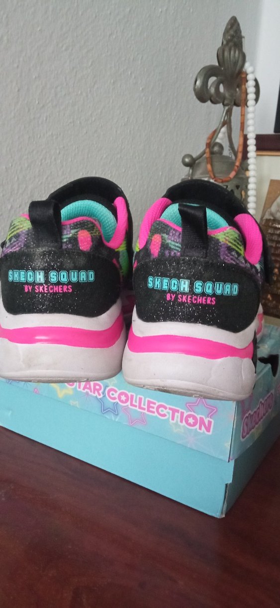 skechers kız çocuk ayakkabı - Görsel 5