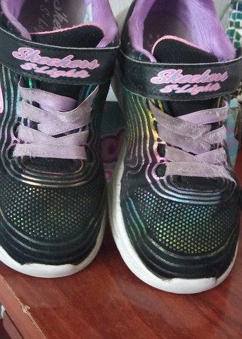 skechers ışıklı kız çocuk ayakkabı - Görsel 4