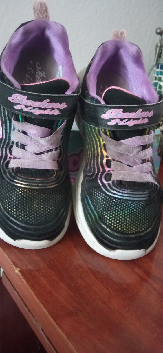 skechers ışıklı kız çocuk ayakkabı - Görsel 4