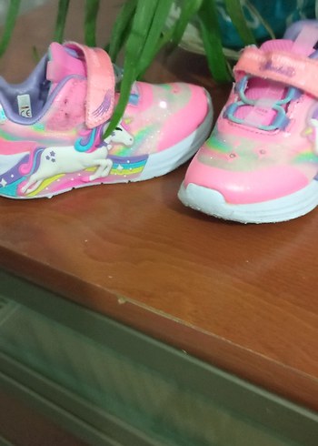 skechers ışıklı kız çocuk ayakkabı - Görsel 8