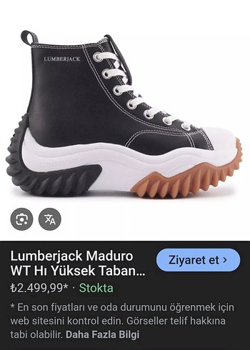 40 Beden siyah Renk Lumberjack Converse skechers