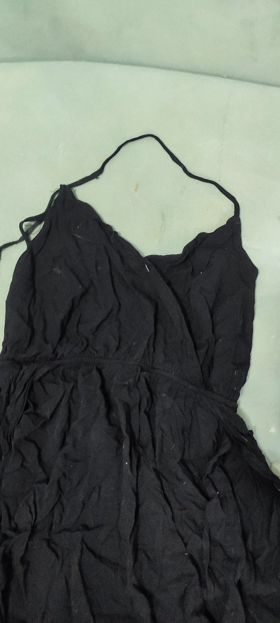 Siyah plaj elbisesi - Görsel 2