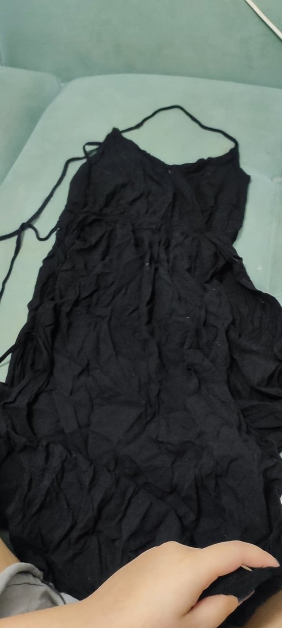 Siyah plaj elbisesi - Görsel 3