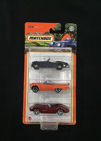 Matchbox üçlü set
